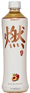 元气森林 无糖燃茶【桃香乌龙】500ml